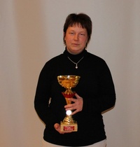 Vuoden ajokoiranainen Tarja Tuovinen