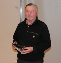 kaksoisvalio lautasen saanut Martti Rautiainen