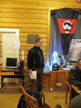 Kokeen ylituomari Risto Kuivalainen ylituomarin puhuttelussa